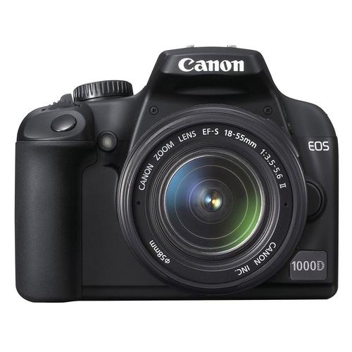 Appareil photo Reflex Canon EOS 1000D + Objectif EF-S 18-55 mm IS Reflex - 10.1 MP - APS-C - 3x zoom optique objectif EF-S 18-55 mm IS
