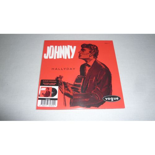 Johnny Hallyday (L'album Hollandais) En Paper Sleeve - Cd Vinyl Replica Deluxe Edition Limitée