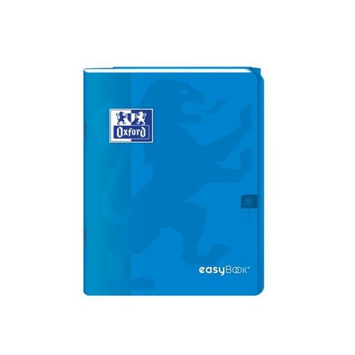 Oxford Lot De 5 Cahiers Easybook Agrafé 17x22 96 Pages 90g Bleu