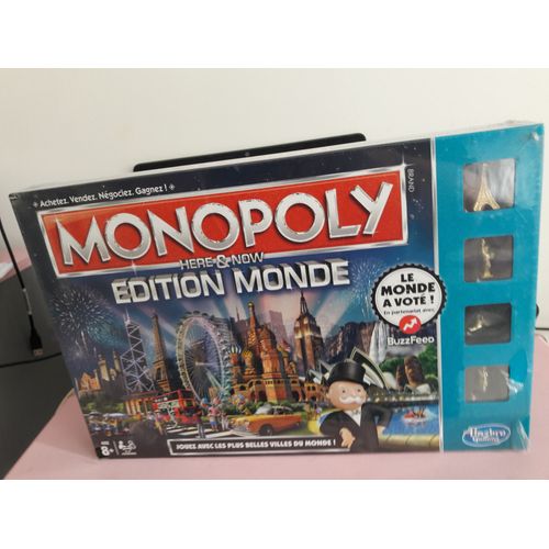 Monopoly Here & Now - Edition Monde - Hasbro