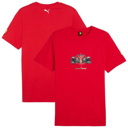 T-Shirt Graphique Scuderia Ferrari Race Par Puma - Rouge