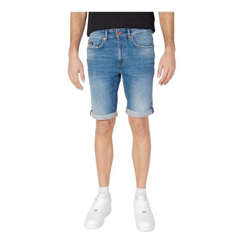 Gas - Shorts > Denim Shorts - Blue