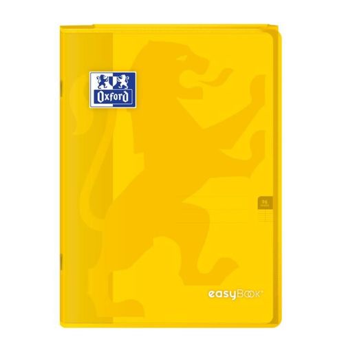 Oxford Cahier Easybook Agrafé 21x29.7cm 96 Pages 90g Jaune