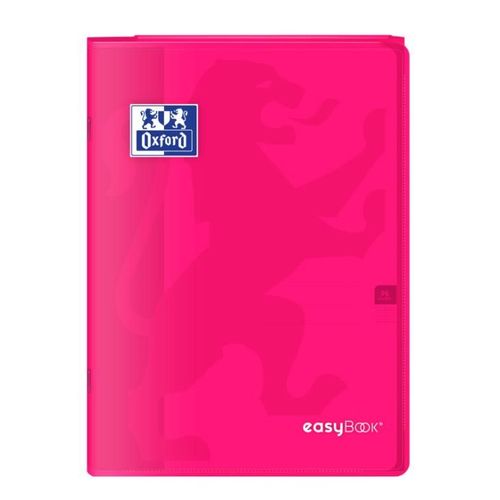 Oxford Lot De 5 Cahiers Easybook Agrafé 21x29.7cm 96 Pages 90g Rose