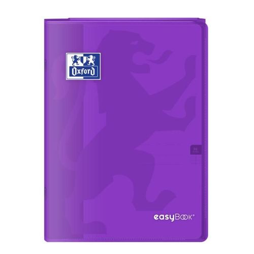 Oxford Cahier Easybook Agrafé 21x29.7cm 96 Pages 90g Violet