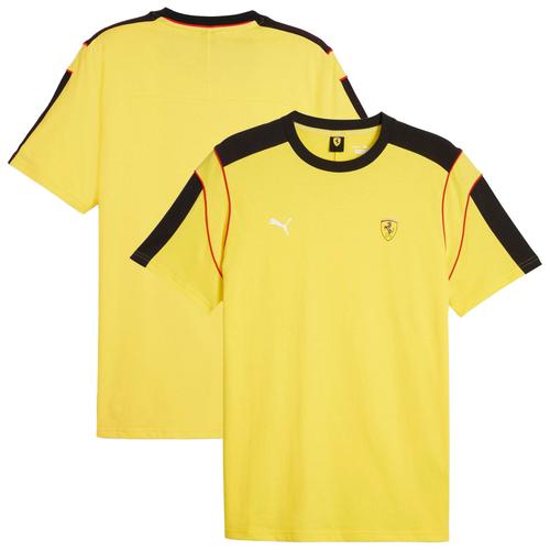 T-Shirt Scuderia Ferrari Race Mt7 Par Puma - Jaune