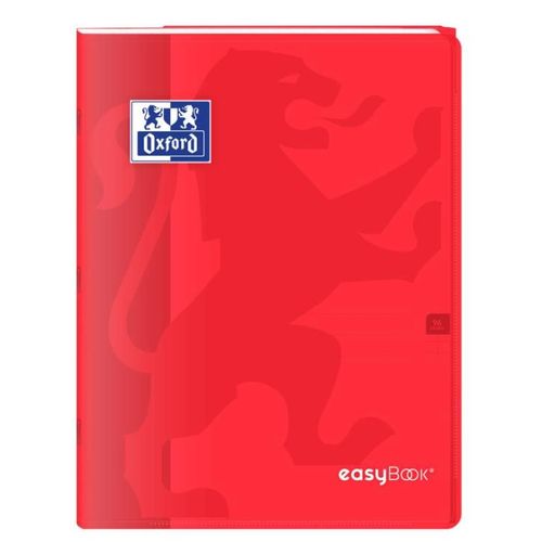 Oxford Cahier Easybook Agrafé, 24x32cm 96 Pages 90g Rouge