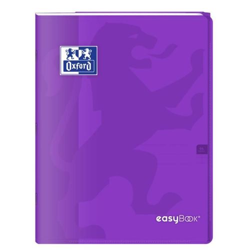 Oxford Cahier Easybook Agrafé, 24x32cm 96 Pages 90g Violet