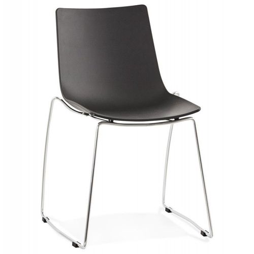Paris Prix - Chaise Design "Rovigo" 83cm Noir
