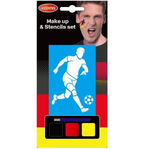 Kit Maquillage Et Pochoir Supporter Allemagne