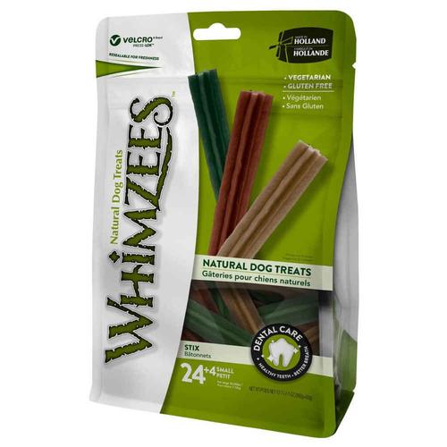 Whimzees - Bâtonnets Nature Dog Treats S Pour Chien - X28