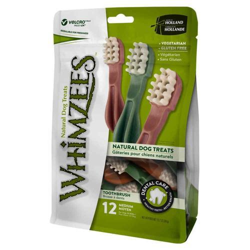 Whimzees - Friandises Brosse À Dents Dog Treats M Pour Chien - X12