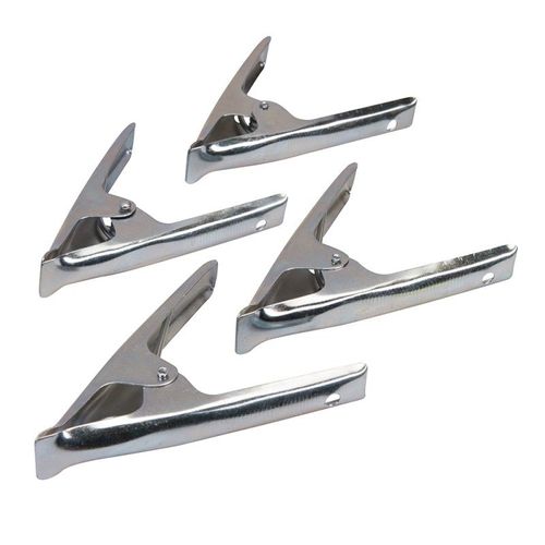 Lot de 4 pince-clips - 70 mm
