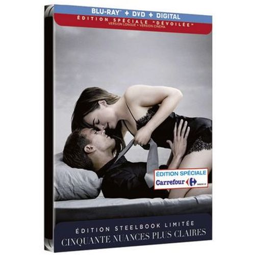 Cinquante Nuances Plus Claires - Edition Steelbook (Combo Blu-Ray, Dvd, Digital)