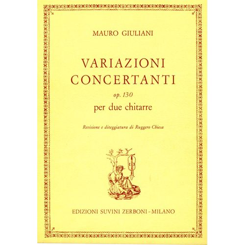 Variation Concertante Op. 130 Pour 2 Guitares