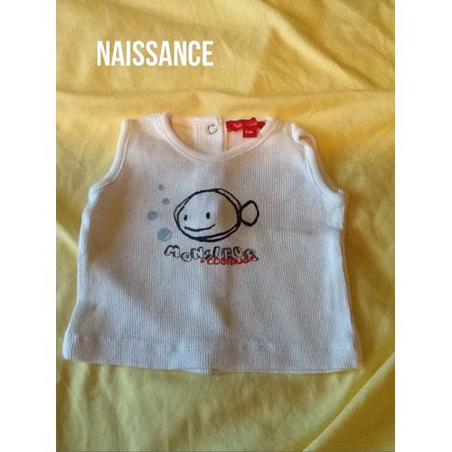 Débardeur Garçon Naissance