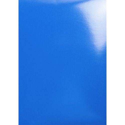 Exacompta 2982c - Un Paquet De 100 Couvertures Chromolux 21x29,7 Cm 230 G Bleu