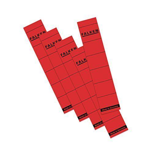 Falken Papier Étiquettes Largeur 36 Mm Schmal Rot