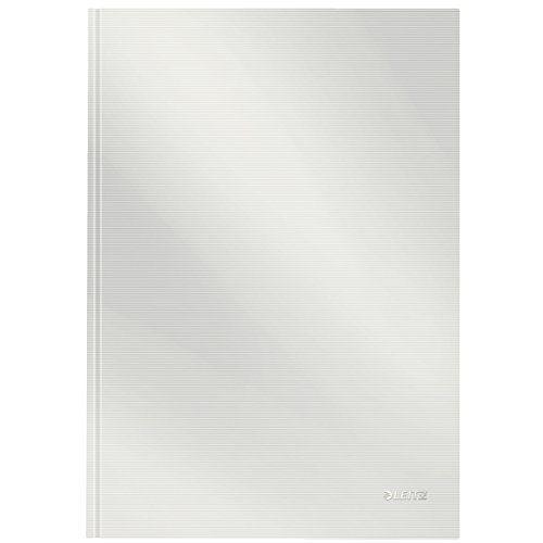 Leitz 46650001 Cahier Solid Hc Cb A4 Ligné, Blanc