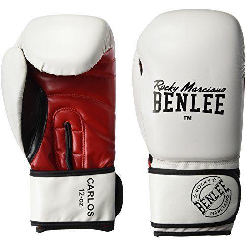 Benlee Rocky Marciano Carlos Gants De Boxe 12 Oz (35 Cl) Blanc/Noir/Rouge