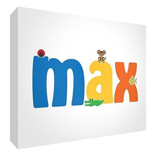 Little Helper Max-A7blk 15de Diamant Poli Petit Souvenir/Miniature Token, Personnalisé Avec Le Nom Jeunes, Max, Bébé, 7,4x 10,5x 2cm