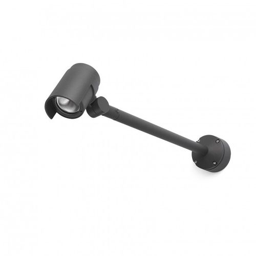 Projecteur De Jardin Gris Foncé Foc