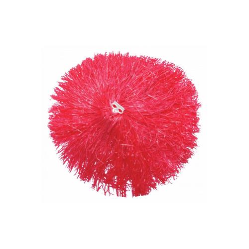 Pom-Pom Plastique Rouge