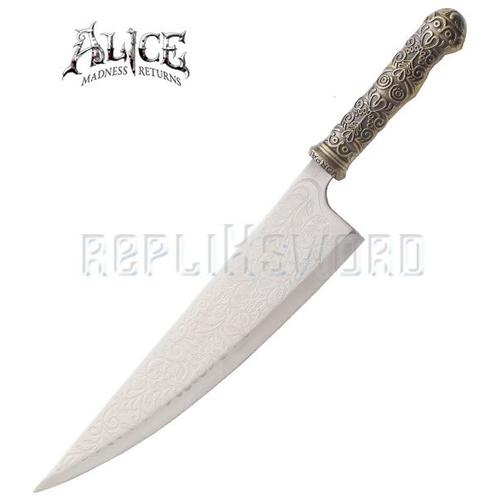 Alice Madness Returns Poignard Vorpal Blade Dague Couteau Alice Repliksword