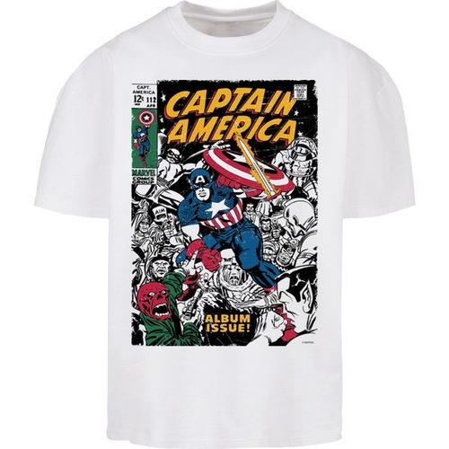 T-Shirt 'marvel Captain America Album Issue Cover'