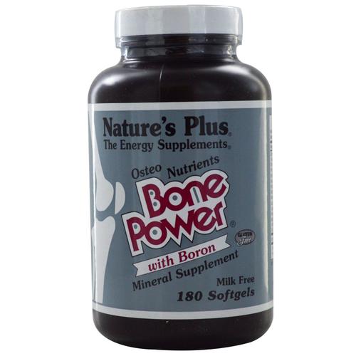 Bone Power With Boron (180 Softgels) - Nature's Plus 