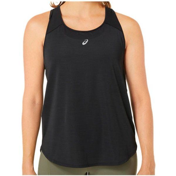 Asics Women's Road Tank Débardeur Taille S, Noir