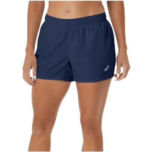 Asics Women's Core 4in Short Short De Running Taille Xs, Bleu