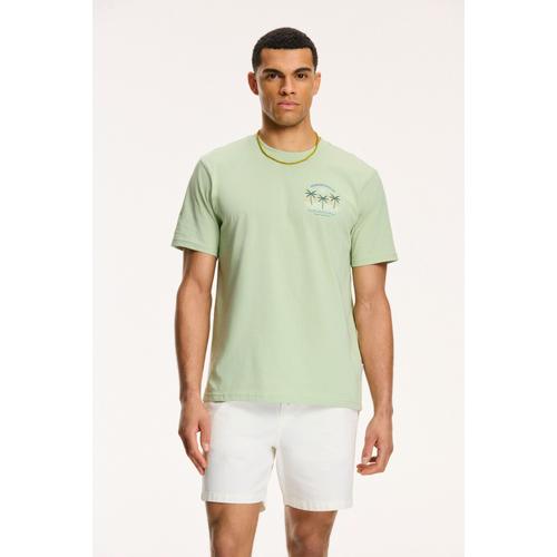 Shiwi T-Shirt Antigua Port Dust Green Vert Taille M