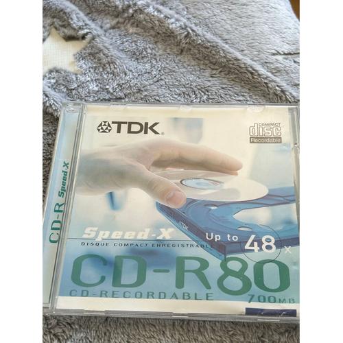 TDK Speed-X - CD-R - 700 Mo (80 min) 48x - boîtier CD