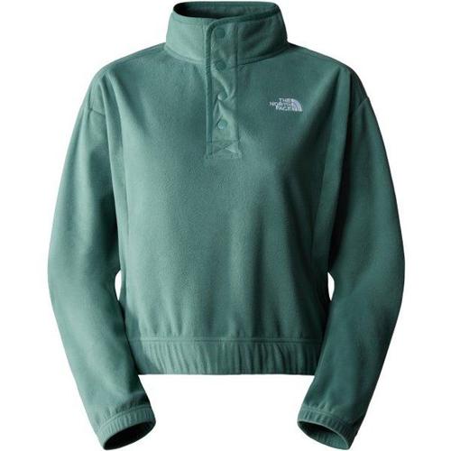 Women's Homesafe Snap Neck Fleece Pullover Pull Polaire Taille Xxl, Turquoise