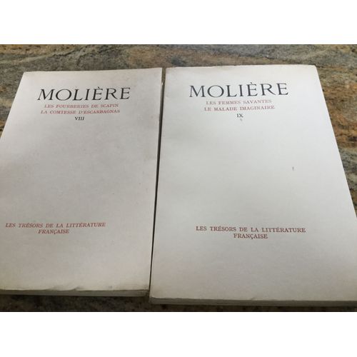2 Moliere Les Femmes Savantes Les Fourberies De Scapin
