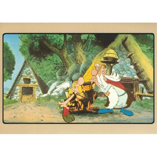 Carte De Voeux Asterix Et Obélix 1978, Astérix Taking The Magic Potion (Uderzo, Goscynny)