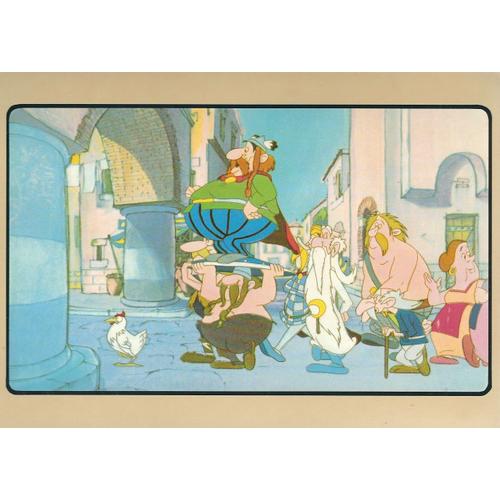 Carte De Voeux Asterix Et Obélix 1978, The Gauls In The City (Uderzo, Goscynny)