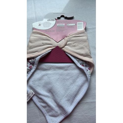 Lot De 2 Bavoir Bandana Pommette.