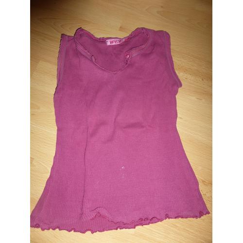 T-Shirt Nky Coton 5 Ans Violet