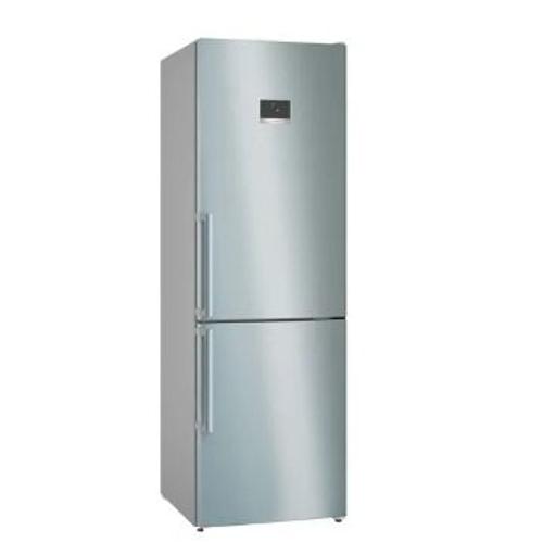 Réfrigérateur-congélateur Bosch Serie 4 KGN367ICT Pose libre 321 L C Acier inoxydable
