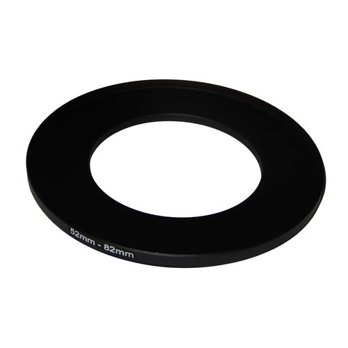 vhbw Bague d'adaptation de filtre Step-Up de 52 mm vers 82 mm pour objectif d'appareil photo - Adaptateur, métal, noir