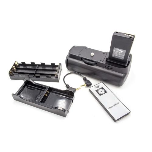 vhbw poignée batterie, inclu adaptateur batterie LP-E10 pour appareil photo Canon EOS 1100D, EOS 1200D, EOS 1300D