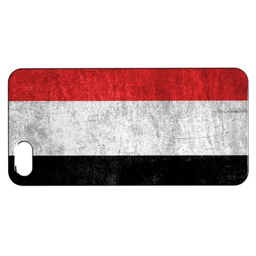 Coque Rigide Pour Iphone Se Drapeau Yemen 01