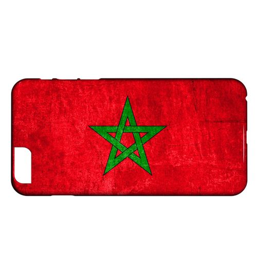 Coque Rigide Pour Iphone 6 & 6s Drapeau Maroc 01