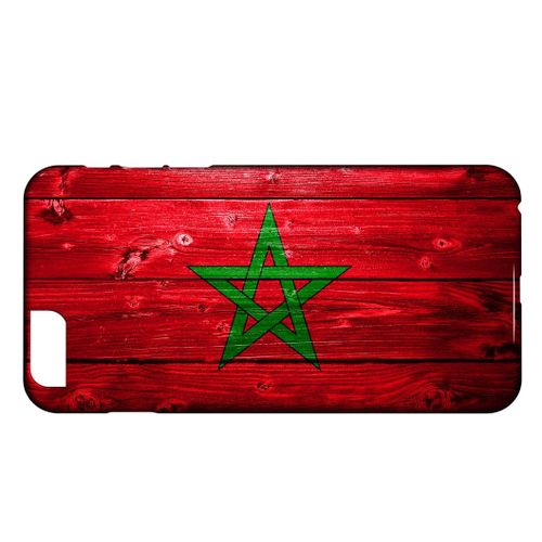Coque Rigide Pour Iphone 6 & 6s Drapeau Maroc 02