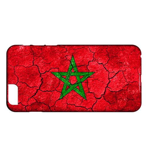 Coque Rigide Pour Iphone 6 & 6s Drapeau Maroc 03