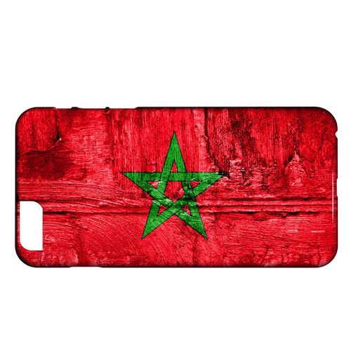 Coque Rigide Pour Iphone 6 & 6s Drapeau Maroc 07