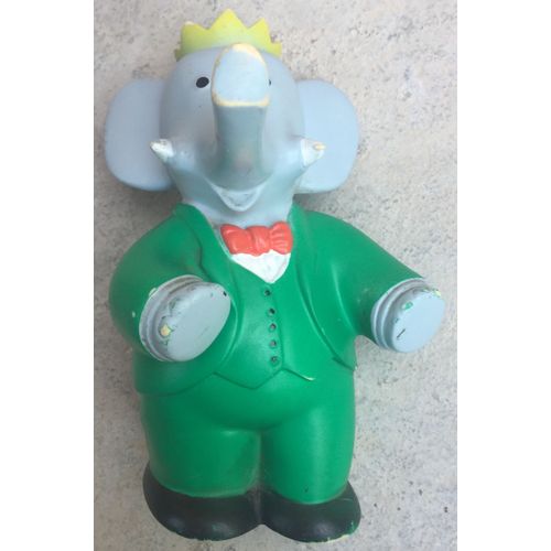 Figurine Babar Delacoste 1968, Pouet Pouet (De Brunhoff), Elephant