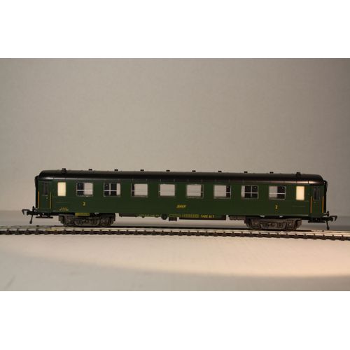 Voiture Express De 2e Classe, Type B8 Myfi De La Sncf, Fleischmann 5153-Fleischmann